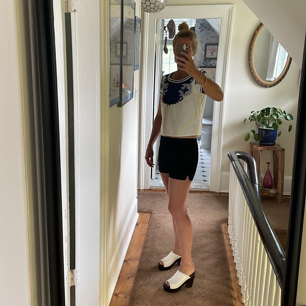 Maje Suede shorts
